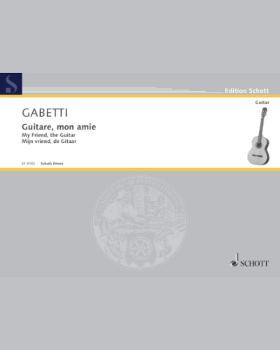 Guitare mon Amie — Flora Gabetti