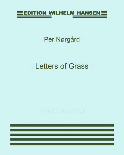 Letters of Grass — 佩尔·诺高