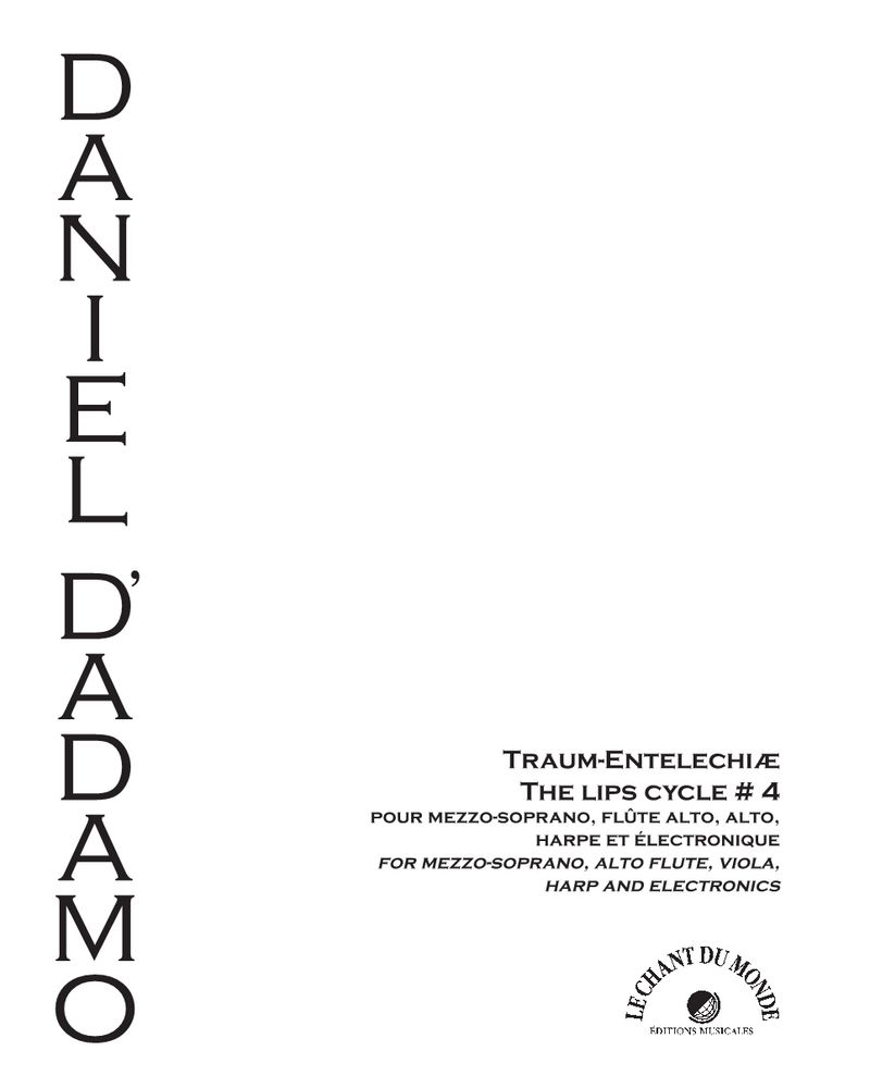 Traum Entelechiae — Daniel D'Adamo