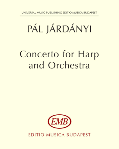 Concerto for Harp and Orchestra — Pál Járdányi