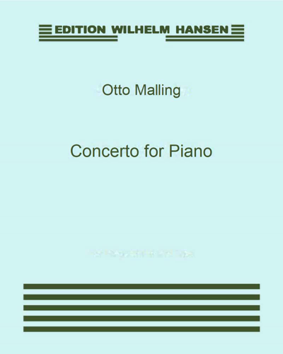 Concerto for Piano, op. 43 — Otto Malling