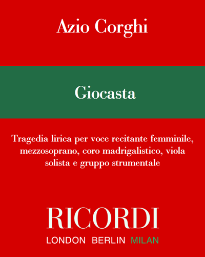 Giocasta — Azio Corghi