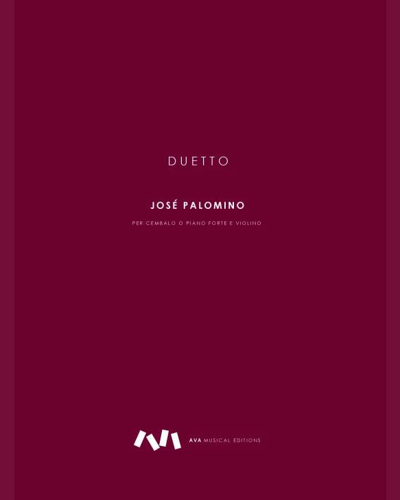Duet for Harpsichord (or Piano) and Violin — José Palomino