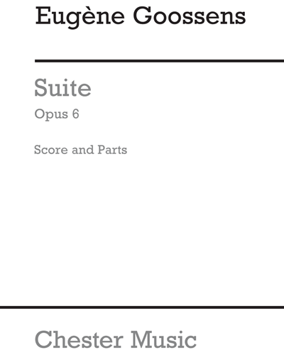 Suite for Flute, Violin and Harp (or 2 Violins and Piano), op. 6 — Eugene Goossens