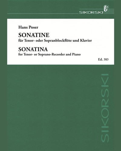 Sonatina, op. 36/3 — Hans Poser