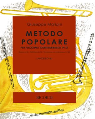 Popular Method for Contrabass Euphonium in B-flat — Giuseppe Mariani