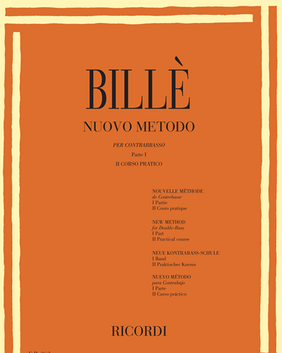 Nuovo metodo per contrabasso, Vol. 2 — Isaia Billè