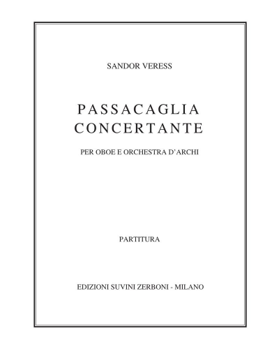Passacaglia Concertante — Sándor Veress