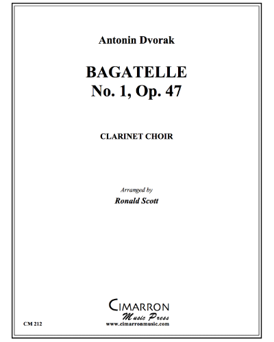 Bagatelle No. 1, op. 47 — 德沃夏克