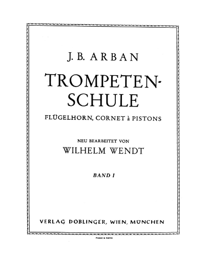 Trumpet School, Book 1 — 阿尔班