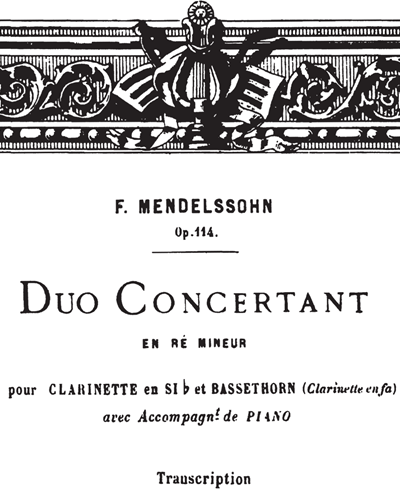 Duo Concertant, op. 114 — 门德尔松