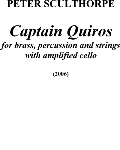 Captain Quiros, W356 — 彼得·斯克尔索普