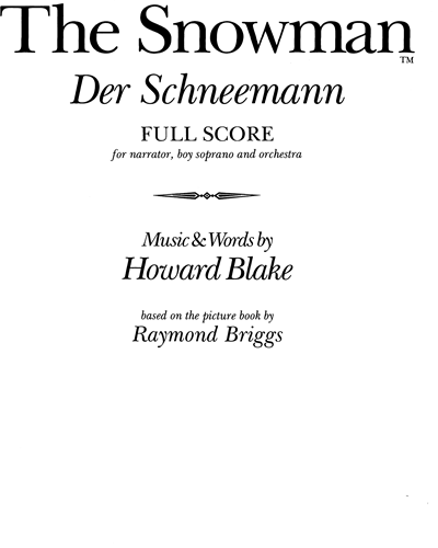 The Snowman [Concert Version] — Howard Blake