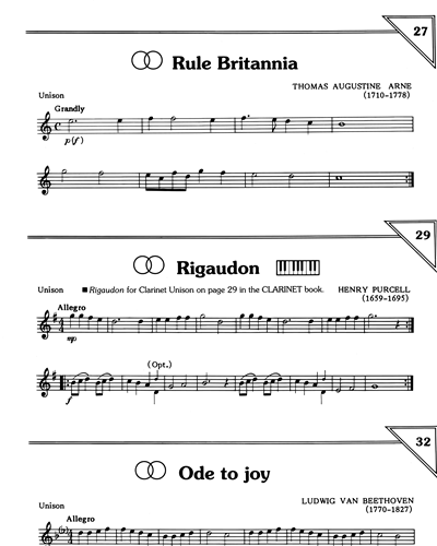 'Rule Britannia' & 'Rigaudon' & 'Ode To Joy' — Thomas Augustine Arne