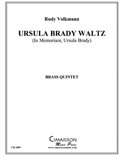 Ursula Brady Waltz — Rudy Volkmann