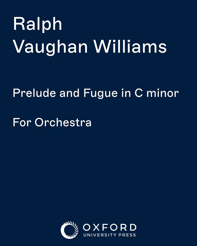 Prelude and Fugue in C minor — Ralph Vaughan Williams