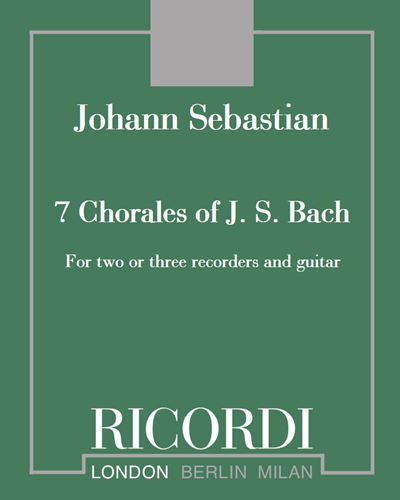 7 Chorales of J. S. Bach — 巴赫