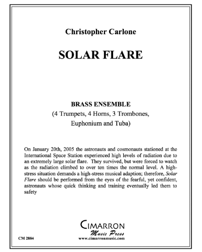 Solar Flare — Christopher Carlone