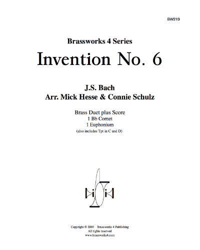 Invention No. 6, BWV 777 — 巴赫