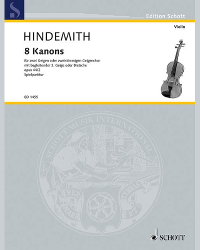 Schulwerk für Instrumental-Zusammenspiel, op. 44/2 — 欣德米特