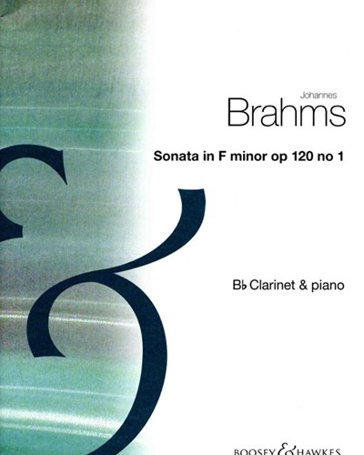 Sonata No. 1 in F minor, op. 120/1 — 勃拉姆斯