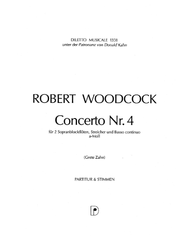 Concerto No. 4 in A minor — Robert Woodcock