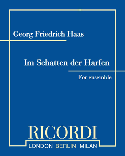 Im Schatten der Harfen — 格奥尔格·弗里德里希·哈斯