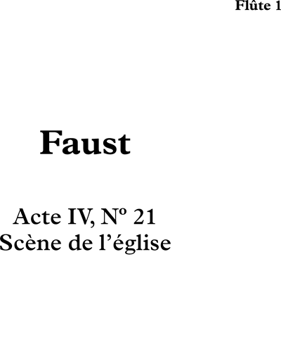 Faust: Seigneur! Daignez permettre — Charles Gounod