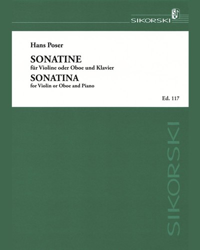 Sonatina, op. 54/1 — Hans Poser