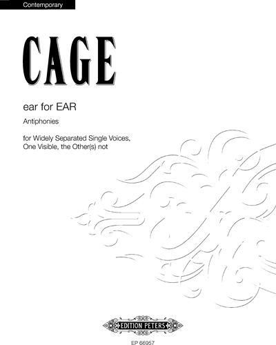 ear for EAR (Antiphonies) — 约翰·凯奇