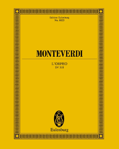 L'Orfeo, SV 318 — 蒙特威尔第
