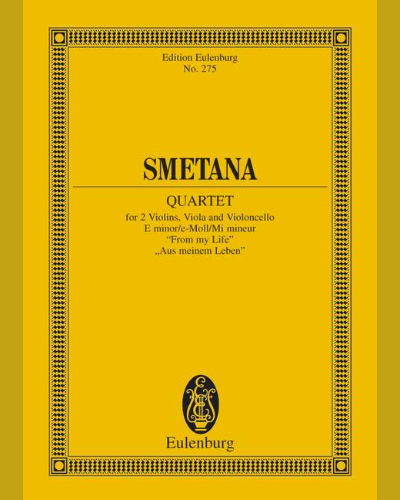 String Quartet in E minor — 斯美塔那