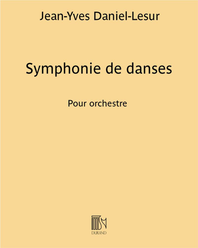 Symphonie de danses — Jean-Yves Daniel-Lesur