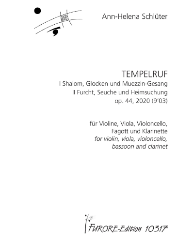 Tempelruf, op. 44 — Ann-Helena Schlüter