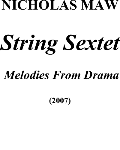 String Sextet — Nicholas Maw