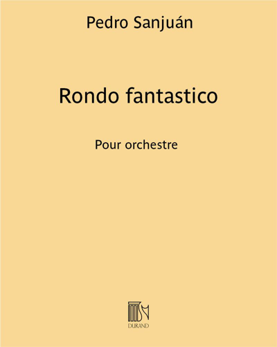 Rondo fantastico — Pedro Sanjuán