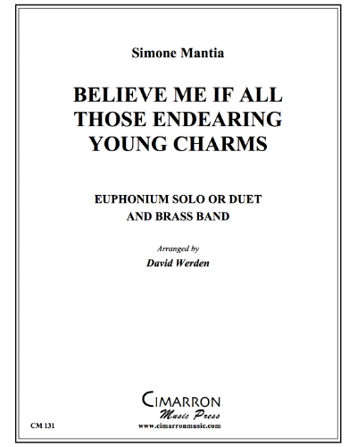 Believe Me if All Those Endearing Young Charms — Simone Mantia
