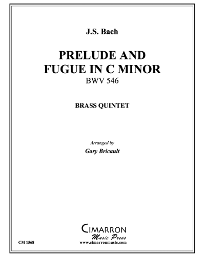 Prelude and Fugue in C minor, BWV 546 — 巴赫