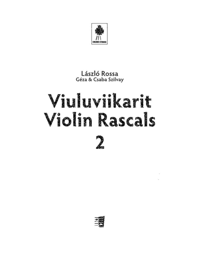 Colourstrings Violin ABC: Violin Rascals, Book 2 — László Rossa