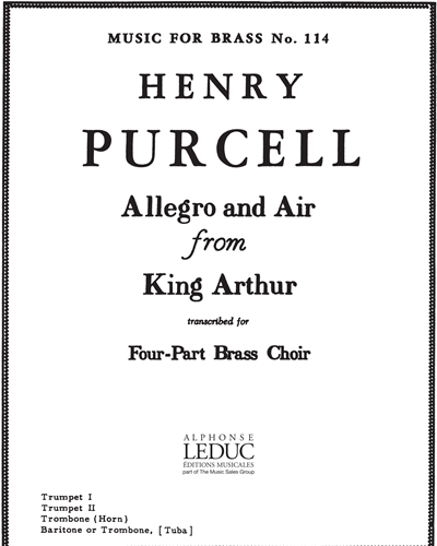 Allegro and Air (from 'King Arthur') — Henry Purcell