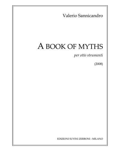 A Book of Myths — Valerio Sannicandro