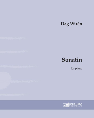 Sonatina, op. 25 — Dag Wirén