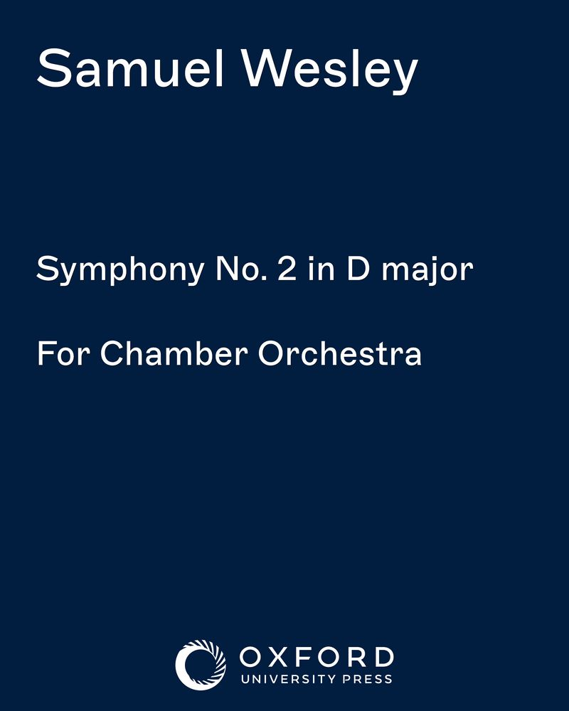 Symphony No. 2 in D major — Samuel Wesley