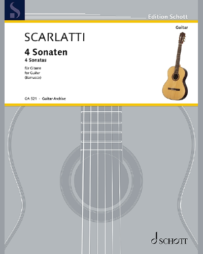 4 Sonatas — 斯卡拉蒂