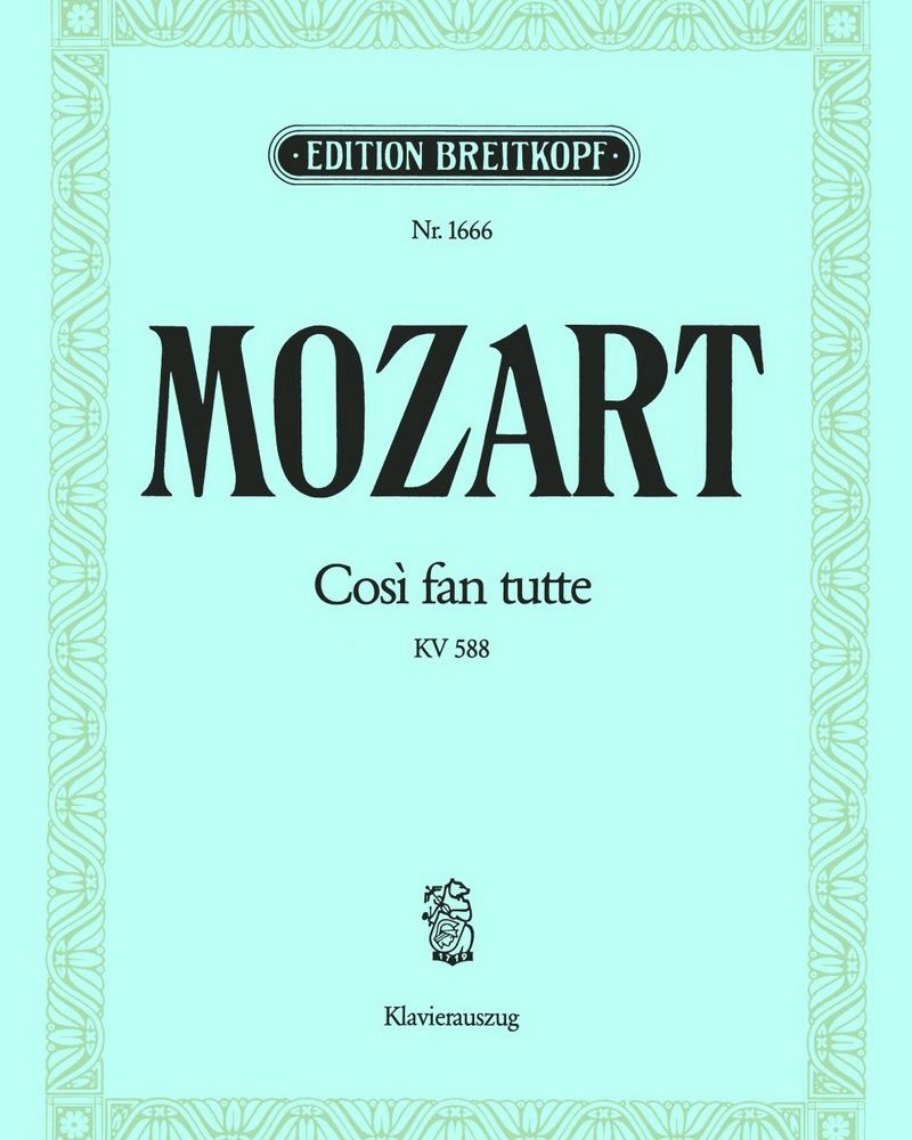 Così fan tutte, K. 588 — 莫扎特