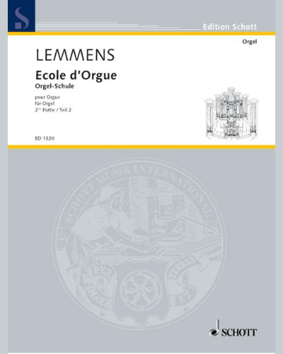Organ Method — Jaques-Nicolas Lemmens