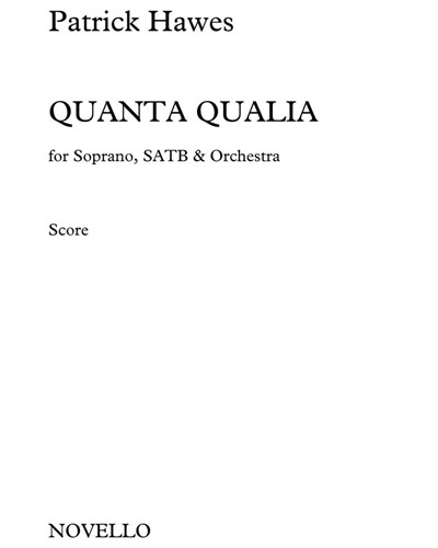 Quanta Qualia — Patrick Hawes