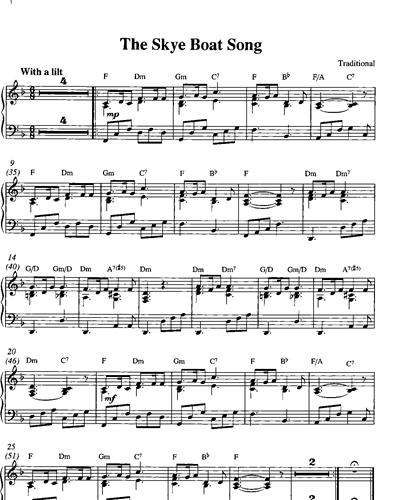 The Skye Boat Song — 传统