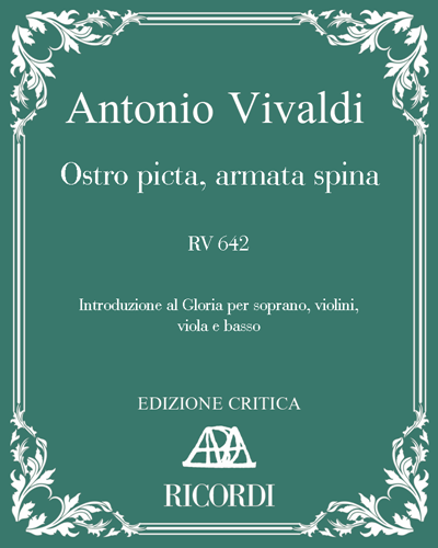 Ostro picta, armata spina, RV 642 — 维瓦尔第