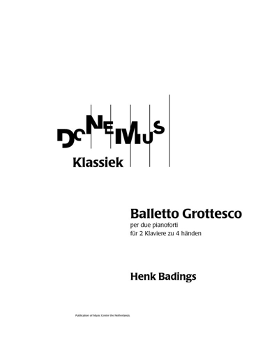 Balletto Grottesco — Henk Badings